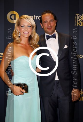 Amsterdam 16 oktober 2014
Uitreiking gouden televizierring in Carre. Chantal Janzen met vriend Marco