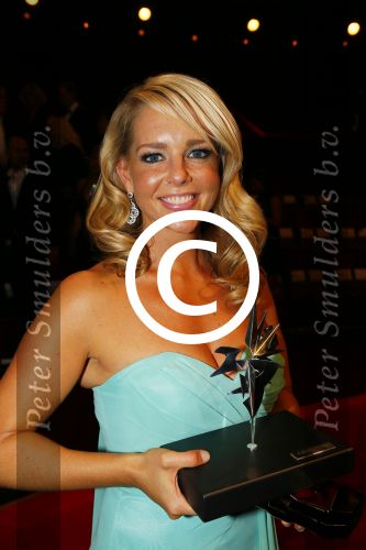 Amsterdam 16 oktober 2014
Uitreiking gouden televizierring in Carre. Chantal Janzen met vriend Marco