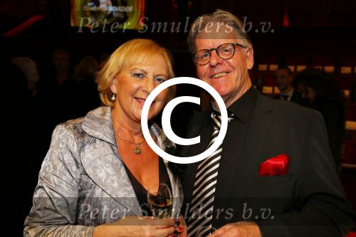 Amsterdam 16 oktober 2014
Uitreiking gouden televizierring in Carre. ouders Chantal Janzen