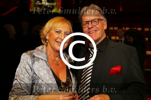 Amsterdam 16 oktober 2014
Uitreiking gouden televizierring in Carre. ouders Chantal Janzen