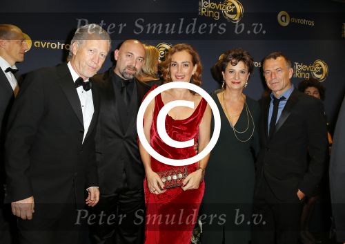 Amsterdam 16 oktober 2014
Uitreiking gouden televizierring in Carre. 
Crew Penoza met v.l.n.r.: Hajo Bruins - Loek Peters - Monic Hendrikkxs - Jacqueline Blom en Raymond Thirry