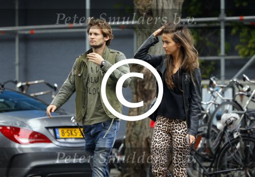 Amsterdam 23 september 2014
Daley Blind en zijn vriendin Candy-Rae Fleur zijn even een dagje over uit Manchester om in Amsterdam te lunchen en te winkelen op de cornelis schuytstraat.