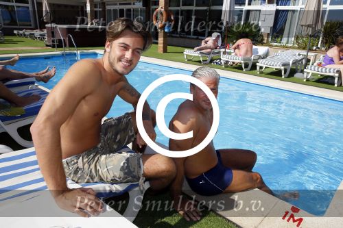Torremolinos25 september 2014
Dave Dries en Honoria Roelvink op vakantie in Spanje waar Dries heeft opgetreden.