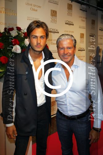 Amsterdam 29 september 2014
Beau monde awards in het Amstel hotel. Dries en Dave Roelvink