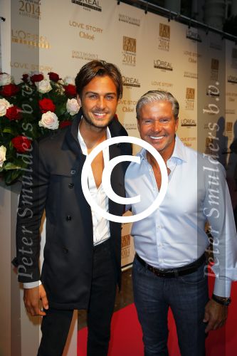 Amsterdam 29 september 2014
Beau monde awards in het Amstel hotel. Dries en Dave Roelvink
