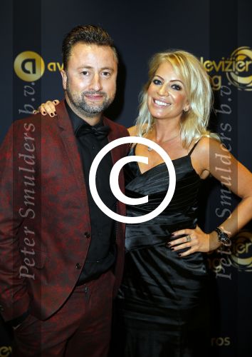 Amsterdam 16 oktober 2014
Uitreiking gouden televizierring in Carre. 
Dennis Weening en Stella Maassen