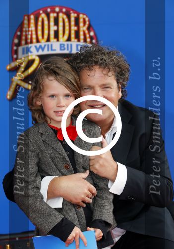 Utrecht 21 september 2014
Premiere moeder ik wil bij de revue in het beatrixtheater. Dirk Zeelenberg met zoon