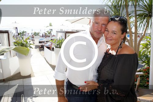 Torremolinos25 september 2014
Dave Dries en Honoria Roelvink op vakantie in Spanje waar Dries heeft opgetreden.