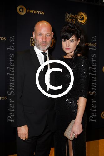 Amsterdam 16 oktober 2014
Uitreiking gouden televizierring in Carre. 
Eddy Zoe en partner Marieke Huisegge