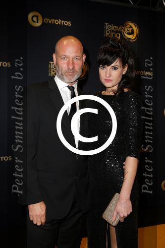 Amsterdam 16 oktober 2014
Uitreiking gouden televizierring in Carre. 
Eddy Zoe en partner Marieke Huisegge