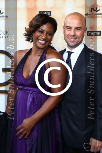 Rotterdam, 28 September 2014
Premiere Musical Dreamgirls
Edsilia Rombley met haar man Tjeerd Oosterhuis