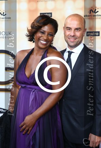 Rotterdam, 28 September 2014
Premiere Musical Dreamgirls
Edsilia Rombley met haar man Tjeerd Oosterhuis