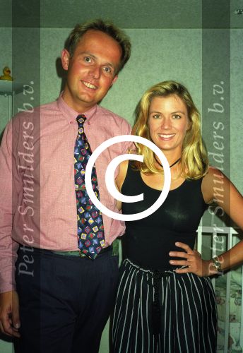 Hollywood, 10 September 1993
Werkbezoek op de set van de The Bold & The Beautifull met Edwin Smulders met Eric v Saten, John McCook