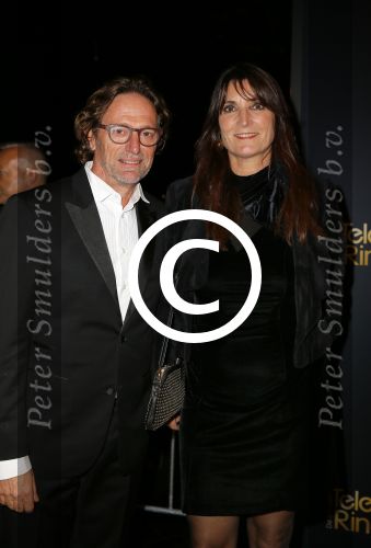 Amsterdam 16 oktober 2014
Uitreiking gouden televizierring in Carre. 
Eric v Tijn en partner Teruska Bollen