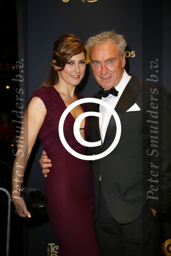 Amsterdam 16 oktober 2014
Uitreiking gouden televizierring in Carre. 
Euvgenia Parakhina en Jeroen Jorna