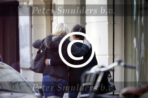 Amsterdam 10 oktober 2014
Eva Jinek met haar stylist op de pc hooftstraat