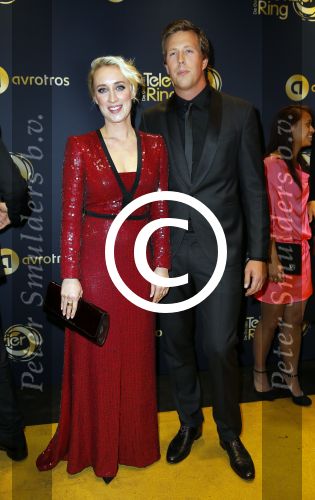 Amsterdam 16 oktober 2014
Uitreiking gouden televizierring in Carre. Eva Jinek met Freek Vonk