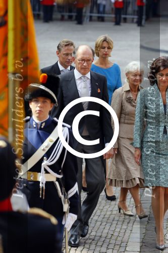 Den Haag 16 september 2014
Prinsjesdag met oa Koning Willem Alexander Koningin Maxima prinses Laurentien en prins Constantijn. Gouden Koets op het binnenhof.