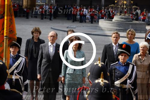 Den Haag 16 september 2014
Prinsjesdag met oa Koning Willem Alexander Koningin Maxima prinses Laurentien en prins Constantijn. Gouden Koets op het binnenhof.
Fred de Graaf en Anouska v Miltenburg