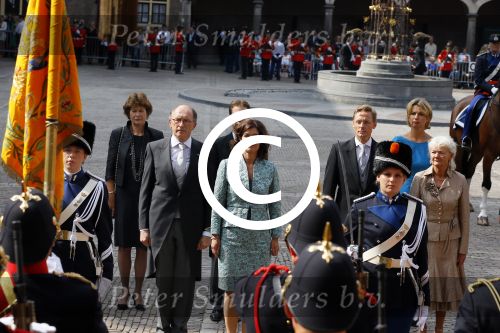 Den Haag 16 september 2014
Prinsjesdag met oa Koning Willem Alexander Koningin Maxima prinses Laurentien en prins Constantijn. Gouden Koets op het binnenhof.
Fred de Graaf en Anouska v Miltenburg