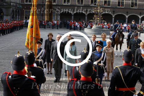 Den Haag 16 september 2014
Prinsjesdag met oa Koning Willem Alexander Koningin Maxima prinses Laurentien en prins Constantijn. Gouden Koets op het binnenhof.
Fred de Graaf en Anouska v Miltenburg