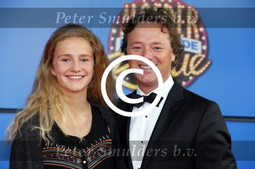 Utrecht 21 september 2014
Premiere moeder ik wil bij de revue in het beatrixtheater.
Frits Sissing met dochter