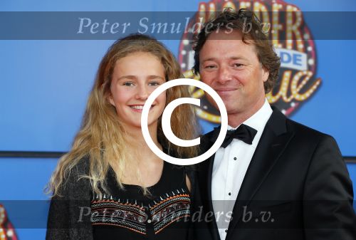 Utrecht 21 september 2014
Premiere moeder ik wil bij de revue in het beatrixtheater.
Frits Sissing met dochter