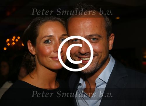 Bussum, 27 September 2014
Premiere Sneeuwwitje in \'t Spant in Bussum
Geert Hoes met zijn nieuwe vriendin sinds Mei 2015, Bonny Hooghof
Foto Peter Smulders BV