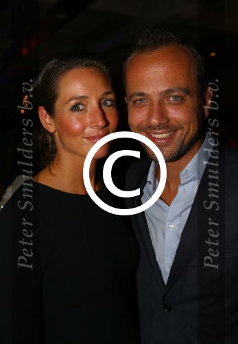 Bussum, 27 September 2014
Premiere Sneeuwwitje in \'t Spant in Bussum
Geert Hoes met zijn nieuwe vriendin sinds Mei 2015, Bonny Hooghof
Foto Peter Smulders BV