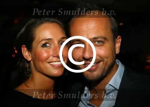 Bussum, 27 September 2014
Premiere Sneeuwwitje in \'t Spant in Bussum
Geert Hoes met zijn nieuwe vriendin sinds Mei 2015, Bonny Hooghof
Foto Peter Smulders BV