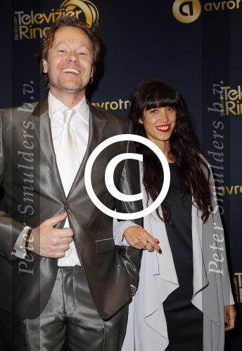 Amsterdam 16 oktober 2014
Uitreiking gouden televizierring in Carre. 
Gijs Staverman met partner Annabel