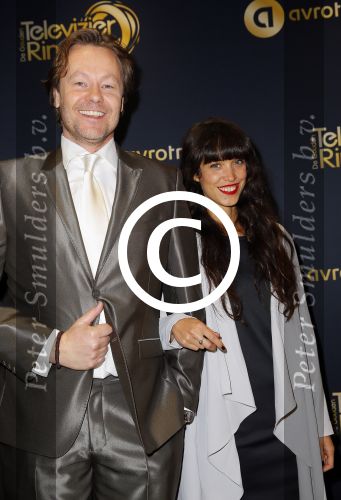 Amsterdam 16 oktober 2014
Uitreiking gouden televizierring in Carre. 
Gijs Staverman met partner Annabel