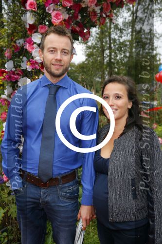 Amsterdam 8 0ktober 2014
Mama van het jaar verkieizing. Henry Schut met zijn zwangere vrouw