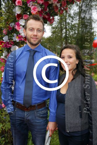 Amsterdam 8 0ktober 2014
Mama van het jaar verkieizing. Henry Schut met zijn zwangere vrouw