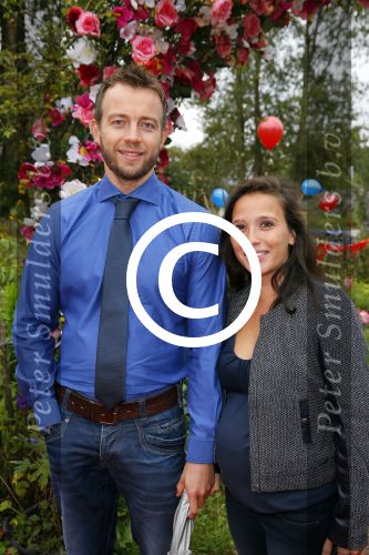 Amsterdam 8 0ktober 2014
Mama van het jaar verkieizing. Henry Schut met zijn zwangere vrouw