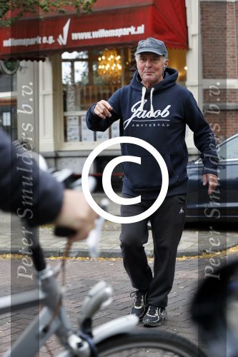 Amsterdam 7 oktober 2014
Huub Stapel aan het sporten in amsterdam zuid