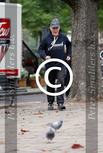 Amsterdam 7 oktober 2014
Huub Stapel aan het sporten in amsterdam zuid