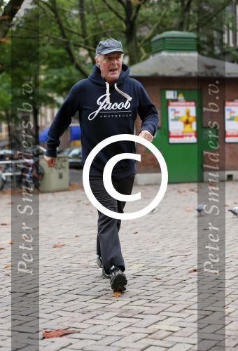 Amsterdam 7 oktober 2014
Huub Stapel aan het sporten in amsterdam zuid