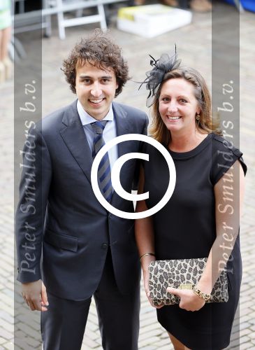 Den Haag 16 september 2014
Prinsjesdag met oa Koning Willem Alexander Koningin Maxima prinses Laurentien en prins Constantijn. Gouden Koets op het binnenhof.
Jesse Klaver met partner