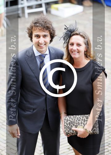 Den Haag 16 september 2014
Prinsjesdag met oa Koning Willem Alexander Koningin Maxima prinses Laurentien en prins Constantijn. Gouden Koets op het binnenhof.
Jesse Klaver met partner