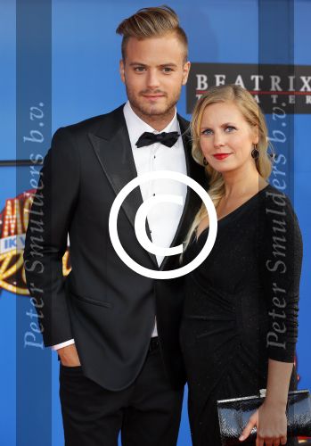 Utrecht 21 september 2014
Premiere moeder ik wil bij de revue in het beatrixtheater. Jim Bakkum en Bettina Holwerda zwanger