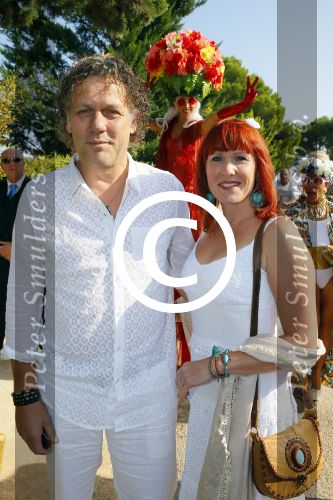 ibiza 26 september 2014
Trouwen Patty Brard en Antoine de Vijver bij babylon beach op ibiza. Kees v d Spek met vrouw