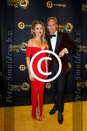 Amsterdam 16 oktober 2014
Uitreiking gouden televizierring in Carre. 
Lauren Verster en Jort Kelder