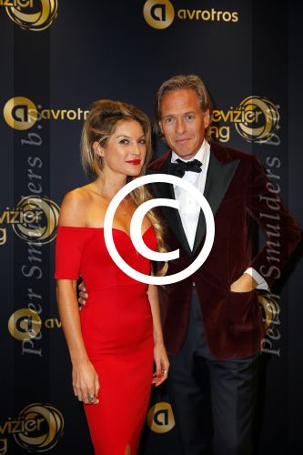 Amsterdam 16 oktober 2014
Uitreiking gouden televizierring in Carre. 
Lauren Verster en Jort Kelder