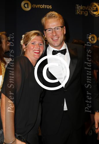 Amsterdam 16 oktober 2014
Uitreiking gouden televizierring in Carre. 
Leo Alkemade en partner