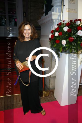 Amsterdam 29 september 2014
Beau monde awards in het Amstel hotel. Liz Snoijink met Maik de Boer