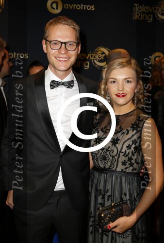 Amsterdam 16 oktober 2014
Uitreiking gouden televizierring in Carre. Luuk Ikkink me vrouw