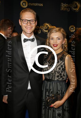 Amsterdam 16 oktober 2014
Uitreiking gouden televizierring in Carre. Luuk Ikkink me vrouw