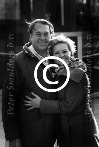 Zandvoort, 2 Mei 2014
Mariska v Kolck met haar nieuwe vriend Hans Hugenholtz
Foto Peter Smulders BV