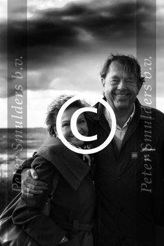 Zandvoort, 2 Mei 2014
Mariska v Kolck met haar nieuwe vriend Hans Hugenholtz
Foto Peter Smulders BV